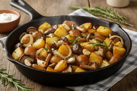 Картофель с грибами в духовке - лучшие рецепты и советы