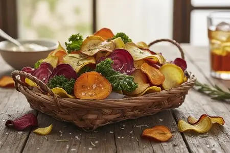 Овощные чипсы из моркови, свёклы и пастернака: лучшие рецепты и советы