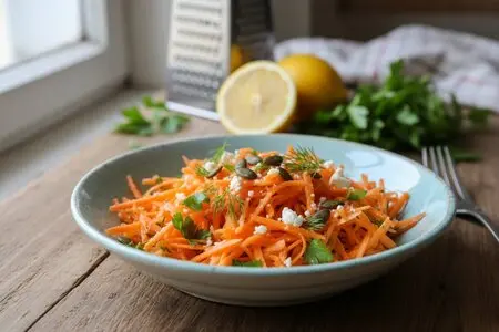 Салаты из свежей моркови - витаминно, ярко, вкусно!