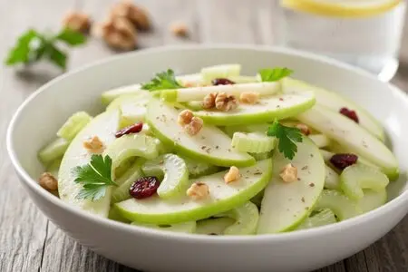 Салат с сельдереем и яблоками - витаминная свежесть на каждый день