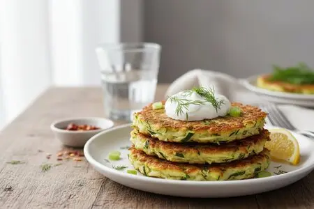 Оладьи из кабачков в духовке - вкусно, полезно, просто!