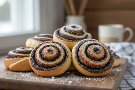 Булочки с маком в домашних условиях