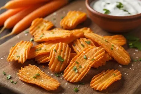 Хрустящие чипсы из моркови в Пост - вкусная и полезная закуска