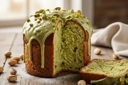 Фисташковый кулич: изысканный вариант для праздничного стола