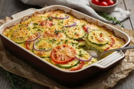 Блюда из кабачков в духовке: быстро и вкусно
