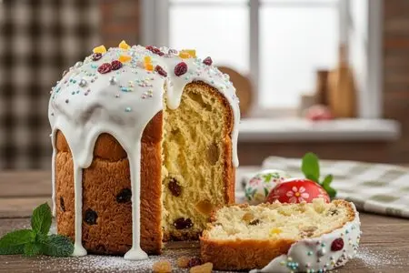 Пасхальный кулич на сметане и сливках: рецепт сочного и пористого кулича