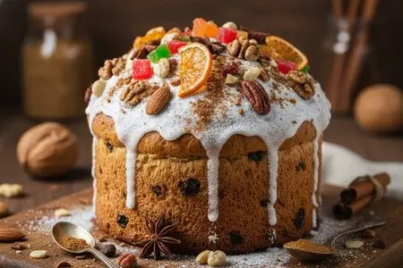 Кулич с цукатами, орехами и пряностями: рецепт ароматной пасхальной выпечки