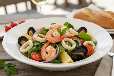Салат из морепродуктов: как приготовить нежно и вкусно 