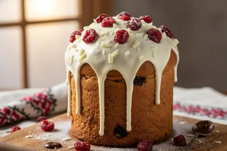 Кулич с белым шоколадом и сушёной вишней: праздничный рецепт и лучшие советы