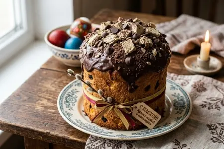 Кулич с халвой и шоколадной крошкой: оригинальные рецепты и секреты