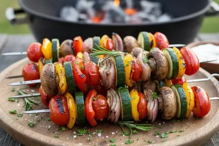 Овощной шашлык: вкусно и полезно
