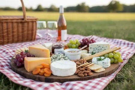 Сырная тарелка своими руками для пикника