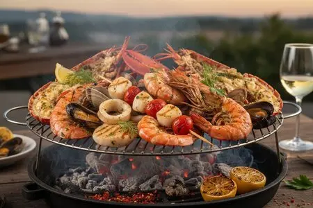 Ассорти из морепродуктов на решетке: праздничный рецепт и полезные советы