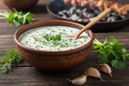 Классический чесночный соус с зеленью для шашлыка: лучшие рецепты и секреты