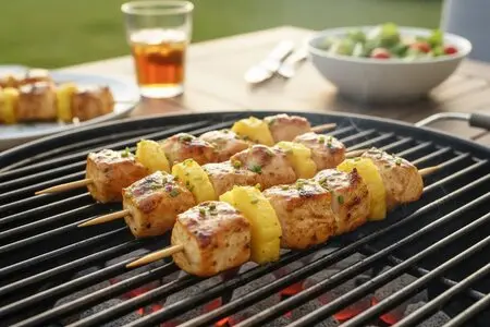 Шашлык из курицы с ананасом и медово-соевым маринадом: лучшие рецепты и секреты приготовления