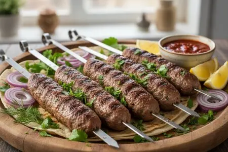 Домашние люля-кебабы из баранины с зеленью - настоящий вкус Востока у вас дома