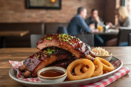 Рёбрышки BBQ: мягкое мясо, дымный аромат и лаковая глазурь