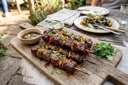 Шашлык из говядины в соусе терияки: пошаговый рецепт вкусного маринада