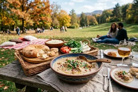 Сациви из курицы на пикник - классика грузинской кухни