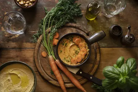 Морковное пюре: нежный вкус и польза в каждой ложке