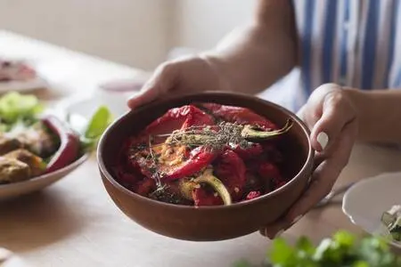 Запечённые сладкие перцы: солнечный вкус в каждом кусочке