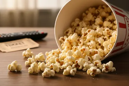 Попкорн - идеальная закуска для вечернего кино: делаем дома вкусно и “как в зале”