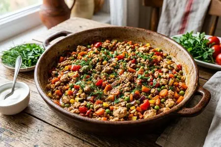 Что приготовить на ужин быстро и вкусно: 10 идей с курицей, фаршем и овощами