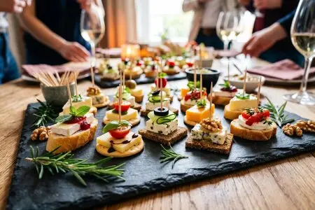 Канапе для пикника: 15 интересных вкусовых сочетаний