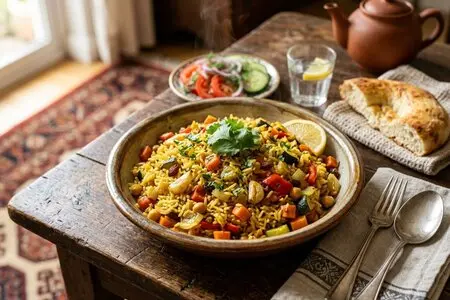Плов с овощами нового урожая: полезный рецепт на каждый день