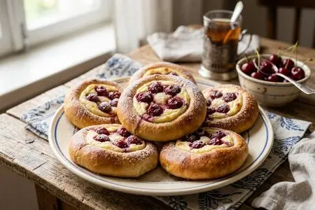 Ватрушки с творогом и вишней: классический рецепт и лучшие варианты приготовления