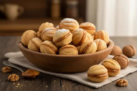 Орешки с варёной сгущёнкой: домашняя классика, которая всегда “съедается первой”