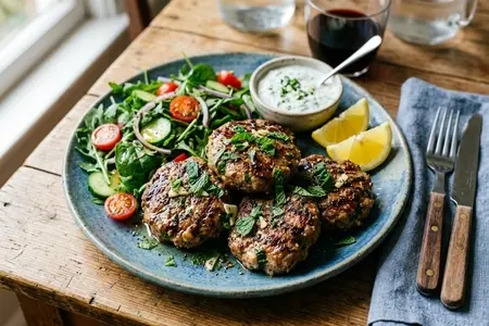 Котлеты из баранины с мятой и чесноком - сочные и ароматные