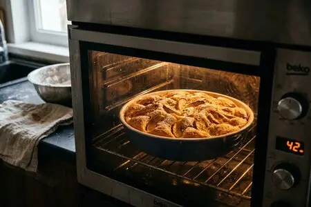 Пышная шарлотка с яблоками в духовке - рецепт нежного и сочного пирога