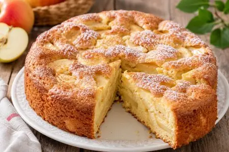 Пышная шарлотка с яблоками: классическая, на кефире, со сметаной (8 проверенных рецептов)