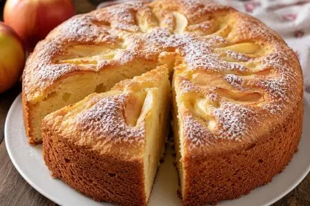 Диетическая шарлотка: без сахара, с цельнозерновой мукой, на йогурте (5 легких рецептов)