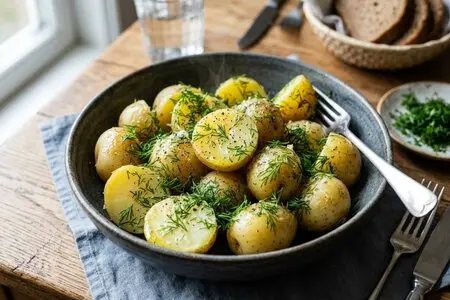 Что приготовить из молодого картофеля: с укропом, в мундире, пюре (12 вкусных способов)