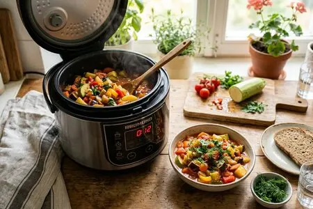Овощное рагу по-летнему в мультиварке: нежные овощи, которые готовятся сами, пока вы отдыхаете