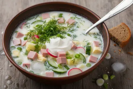 Окрошка с докторской колбасой: классика лета, лучшие рецепты, пропорции и лайфхаки