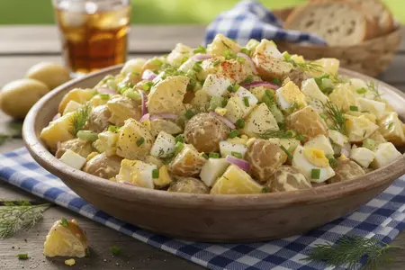 Картофельный салат: лучшие рецепты, заправки, секреты вкуса