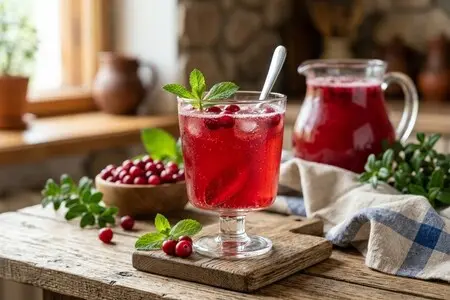 7 рецептов морсов из сезонных ягод: клюква, смородина, вишня - витаминные бомбы