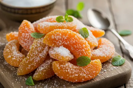 Сахарные фруктовые дольки: вкусное лакомство своими руками
