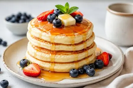 Топ-5 рецептов панкейков: пышные, толстые, вкусные. Готовим блинчики на завтрак по-американски