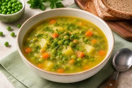 8 рецептов супов из молодого горошка: нежные, сладкие, с мятой и сливками