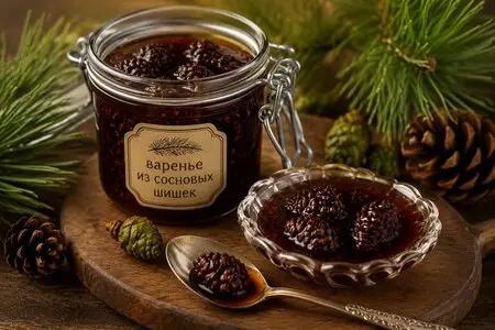Домашнее варенье из сосновых шишек: 3 лучших рецепта на зиму, польза, вред, как варить