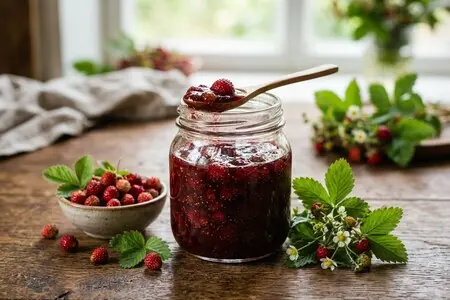 Варенье из лесной земляники на зиму: 8 лучших рецептов, что добавить, как закатать
