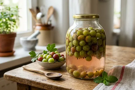 Компот из крыжовника: 7 вкусных, освежающих рецептов