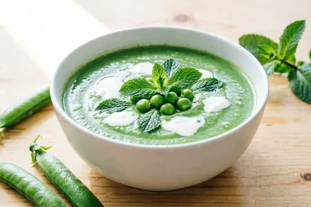 Холодные супы с горошком: когда хочется прохлады и яркого вкуса