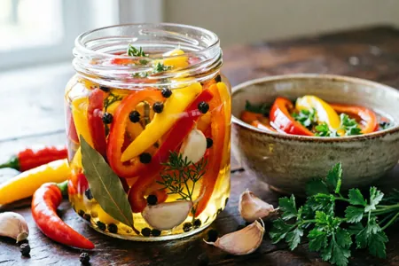 Маринованный сладкий перец на зиму: праздник вкуса в каждой банке