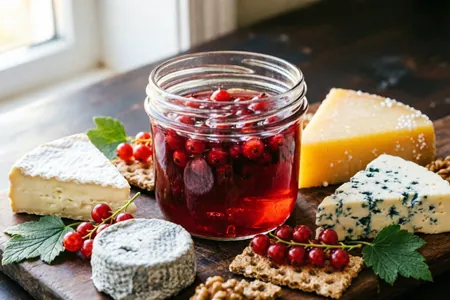 Желе из красной смородины к сырам: яркая кислинка, которая раскрывает вкус благородных сыров