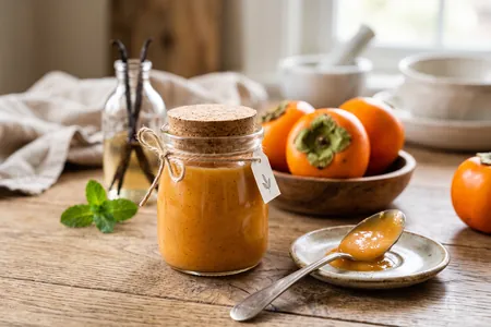 6 оригинальных рецептов с хурмой: от нежного мусса до пикантного соуса к мясу